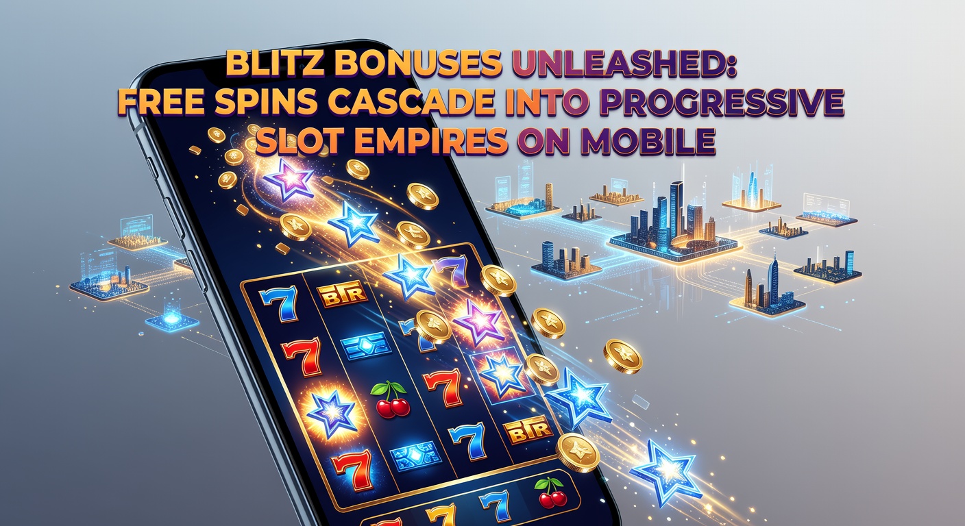 Close-up of a progressive slot jackpot wheel on a mobile device, with free spins cascading in the background and bonus meters filling toward a massive payout