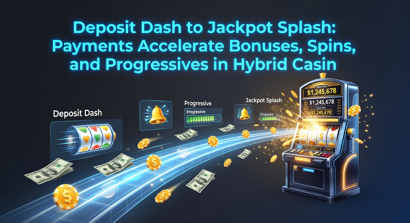 Close-up of a mobile screen displaying an instant deposit confirmation morphing into a frenzy of free spins, stacked bonuses, and a rapidly filling progressive jackpot bar amid live dealer elements