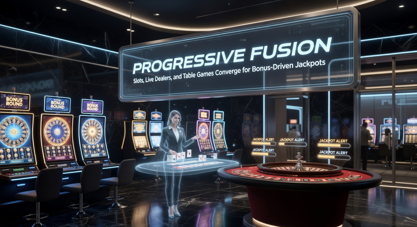 Close-up of a mobile screen capturing a live dealer spinning a roulette wheel while adjacent progressive jackpot counters surge from slot and table contributions